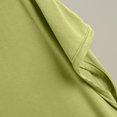 thumbnail image 4 of FRSASU T-Shirt de Sommeil Uni pour Femme Haut de Pyjama à Col en V Vert, 4 of 8