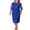 Blue, variant on Ketyyh-chn99 Long Gowns and Evening Dresses Wedding Gown Fashion Solid Color Sleeveless Evening Dresses Wedding Black Dresses for Women Blue,M