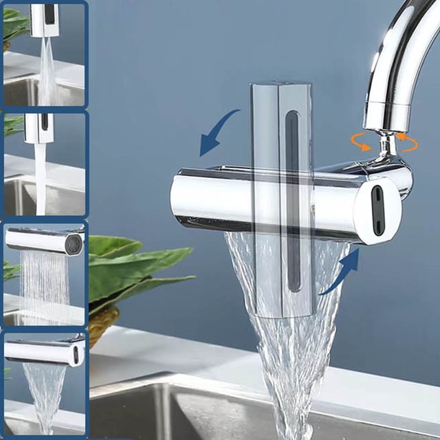 LSLJS Kitchen Faucet Outlet Universal Rotary Bubbler Pressurized Extension Water Nozzle Universal Joint, Home Accessories
