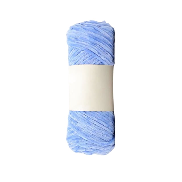 Nilvkv Fil au Crochet Tissé à la Main en Fil de Velours, Fil Doux et Agréable