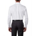 thumbnail image 4 of Van Heusen Mens Non-Iron Pinpoint Oxford Shirt, S, White, 4 of 7