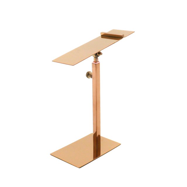 Metal Shoe Sandal Display Stand High Heel Shoe Riser Multipurpose Adjustable Hei Polished