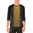 thumbnail image 1 of Halloween Black Dragon Costume Mens Raglan T Shirt, 1 of 2
