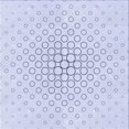 thumbnail image 1 of Ahgly Company Tapis d'Intérieur Lavable en Machine Carré Transitionnel Bleu Denim, 8 Pieds Carré, 1 of 7