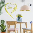 thumbnail image 5 of VogueV Heart-Shaped Acrylic Mirror Wall Sticker - Bedroom Vanity Decor A, 5 of 5