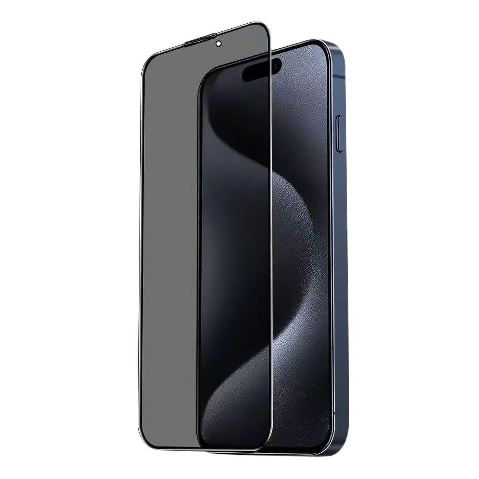 PANDACO Privacy Tempered Glass Ultra Thin Screen Protector for iPhone 16