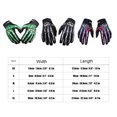 thumbnail image 3 of Becaristey Autumn Winter Gloves For Motorcycle Cycling Waterproof And Durable Shockproof Skeleton Riding Gloves green L 1Set, 3 of 6