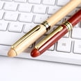 thumbnail image 4 of Retro Fountain Pen Wooden Business Fountain Pen Smooth Writing Fountain Pen, 4 of 9