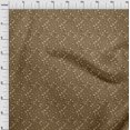 thumbnail image 4 of oneOone Polyester Spandex Light Brown Fabric Floral Sewing Material Print Fabric By The Yard 56 Inch Wide, 4 of 5