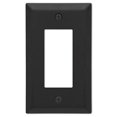 thumbnail image 2 of Amerelle 3008805 Century Stamped Steel Rocker Wall Plate - Matte Black, 2 of 3