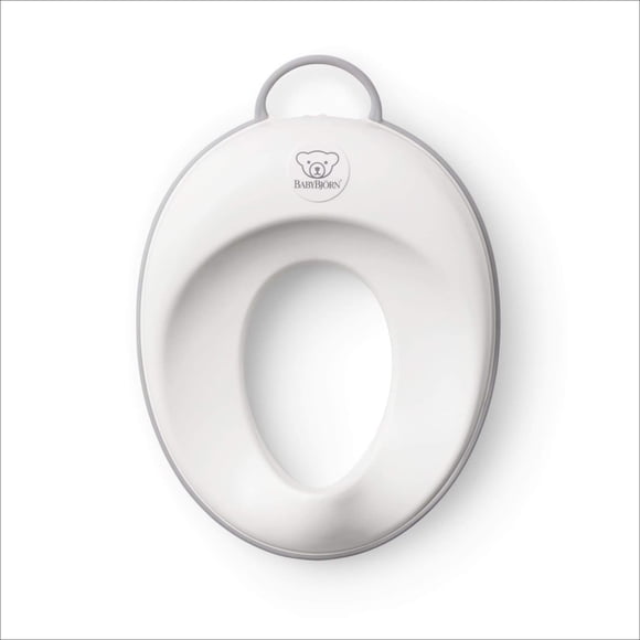 BabyBjorn Entraîneur de Toilette, Blanc/gris