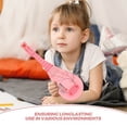 thumbnail image 3 of Phenofice beginner pipa toy for kids Musical Lute Pink Plastic 1 PCS, 3 of 8