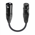 thumbnail image 1 of ProX XC-DMX5M3F 6"" DMX Male 5-Pin to DMX Female 3-Pin Coupler Patch Cable, 1 of 1
