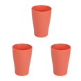 thumbnail image 3 of kurtrusly Gobelet de Lavage Gobelet à Brosse à Dents Multifonctionnel Réutilisable Style Simple Bouteille Tasse Support de Brosse à Laver Accessoires de Salle de Bain Orange Ensemble de 3, 3 of 6