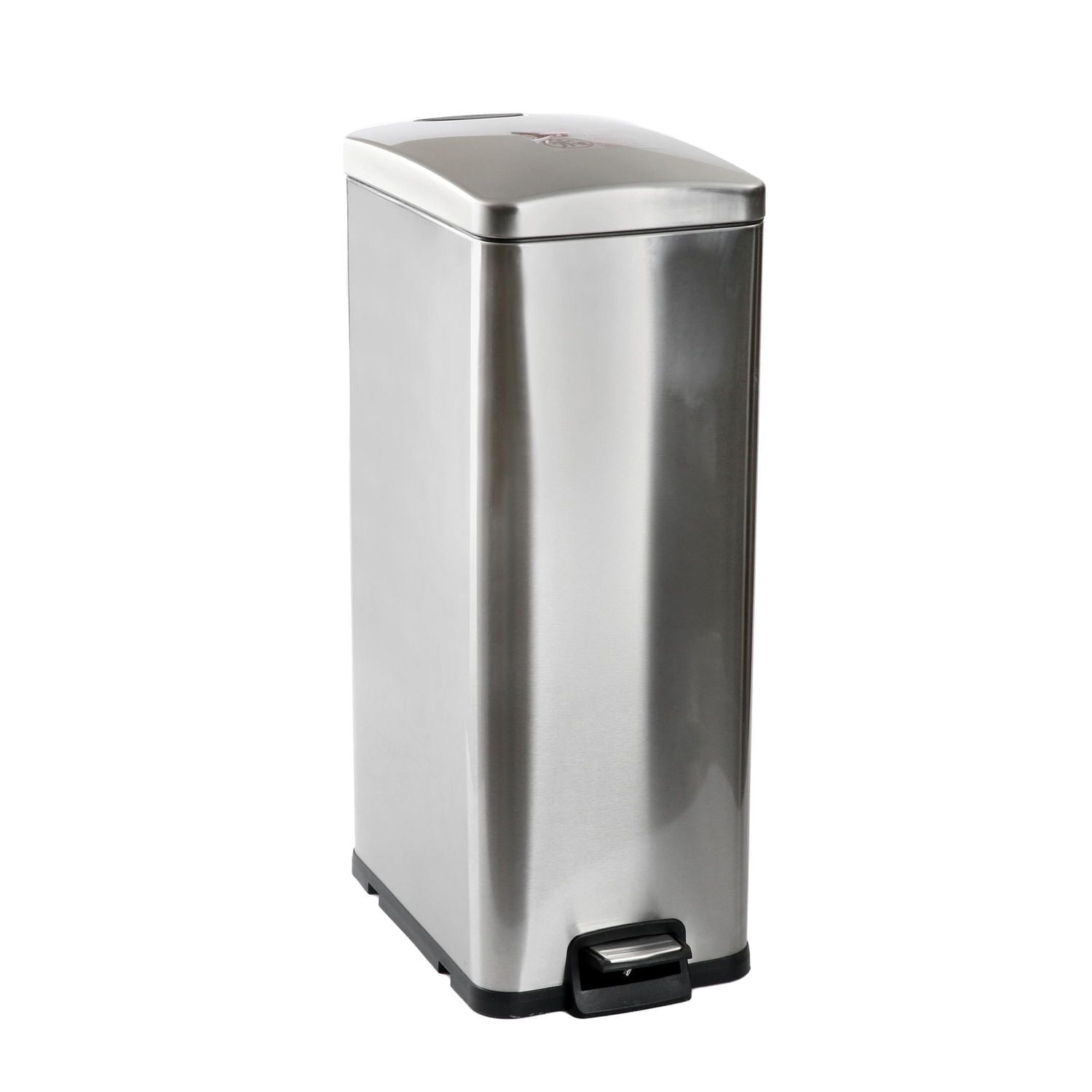 Poubelle de cuisine mains libres en acier inoxydable Hometrends de