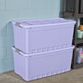 thumbnail image 4 of Sterilite 189 L Stacker Tote Lilac Bud, 4 of 4