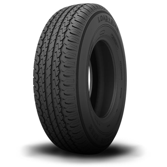 Americana Tire and Wheel Tire 10237 Loadstar; ST205 x 75R15; Trailer; Radial; Black Sidewall; Tubeless; Non Directional Tread Design; 1 Year Worry-Free Warranty; Load Range C; 1820 Pounds Max Load
