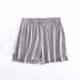 thumbnail image 1 of AherBiu Womens Summer Shorts Loose Fitting Elastic Waisted Comft Soft Shorts Oversized Sleeping Home Shorts, 1 of 3