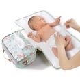 thumbnail image 1 of Sunveno Diaper Bag with Changing Pad, Waterproof Portable Changing Bag, 1 of 6