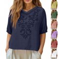 thumbnail image 1 of Qtocio Womens Knit Cardigans Solid Color Open Front Short Sleeve Sweater Summer Casual Soft Ladies Top Daily Relaxed Wear, 1 of 4