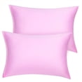 thumbnail image 1 of Unique Bargains Satin Pillowcase Zippered Silky Sateen, 1 of 9