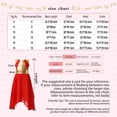 thumbnail image 5 of Ocealan Robe de Danse Sans Manches Métallique pour Filles, Ourlet Irrégulier, Violet 6, 5 of 5
