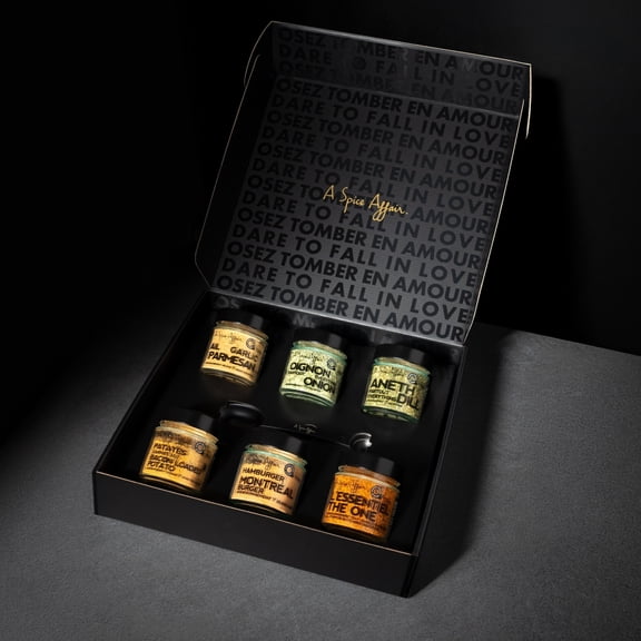 A Spice Affair Kitchen Essentials 6-Pack Seasoning Gift Kit