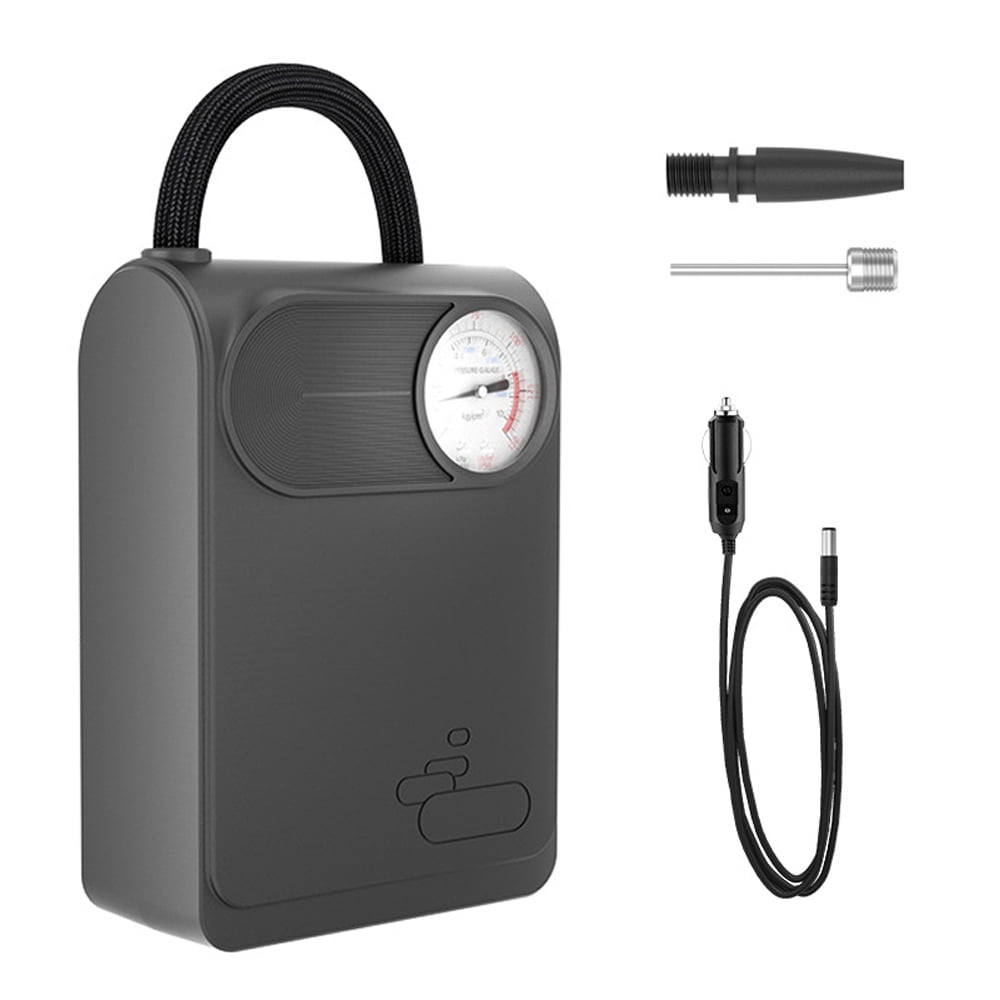 Electric Inflator,With Balls Car Air Pump Portable Air Compressor Tires Compressor Tire Pressure Car Inflator With Tire Car Balls Car Tires Tire Inflator