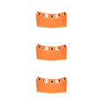 thumbnail image 1 of Transemion for Visor Peak 5-Snap Open Face Spare Parts Replaces Orange Type A 3Set, 1 of 6