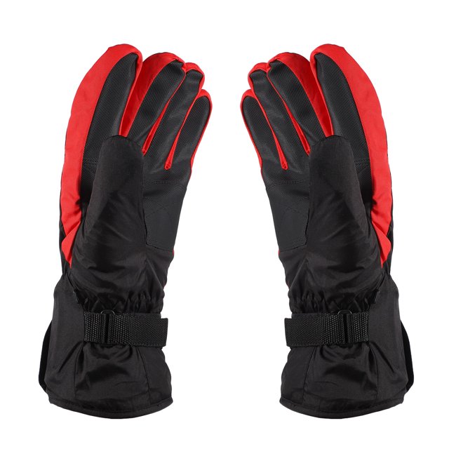1 Pair Heated Gloves Thermal Mitten Hand Warmer for Winter (without Battery)