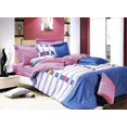 thumbnail image 2 of Le Vele LE455T Ensemble de Draps Housse de Couette Format Simple, Jean, 2 of 3