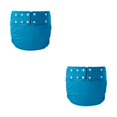 thumbnail image 4 of Dalazy Couches en Tissu pour Adultes Couche Réutilisable contre l'Incontinence Sans Fuite Bleu Lac 72-92cm 2ensemble, 4 of 6