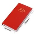 thumbnail image 3 of Qonioi A6 Mini Notebook Organizer, Daily Planner with Calendar for Work & Study, Travel Journal and Memo Book, Portable Office School Notebook Gift, 3 of 3