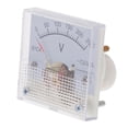 thumbnail image 3 of jinwen DC Ammeter Meter Display Analog Display meter Rectangle Measurement 0-250V, 3 of 8