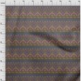 thumbnail image 3 of oneOone Cotton Silk Fabric Leaves & Floral Block Print Fabric BTY 42 Inch Wide, 3 of 4