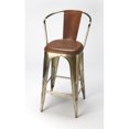 thumbnail image 2 of Beaumont Lane Tabouret de Bar 26 Pouces en Brun Moyen, 2 of 2