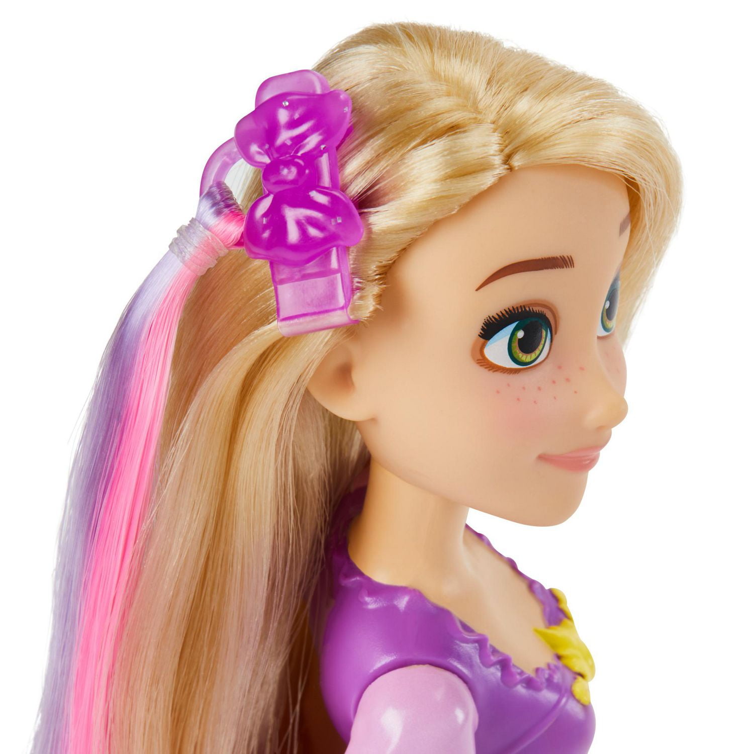 Disney Princess, Princesse et surprises, poupée mannequin Raiponce, 10 vêtements et accessoires, à partir de 3 ans