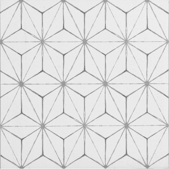 FloorPops Kikko Peel and Stick Floor Tiles Set of 20