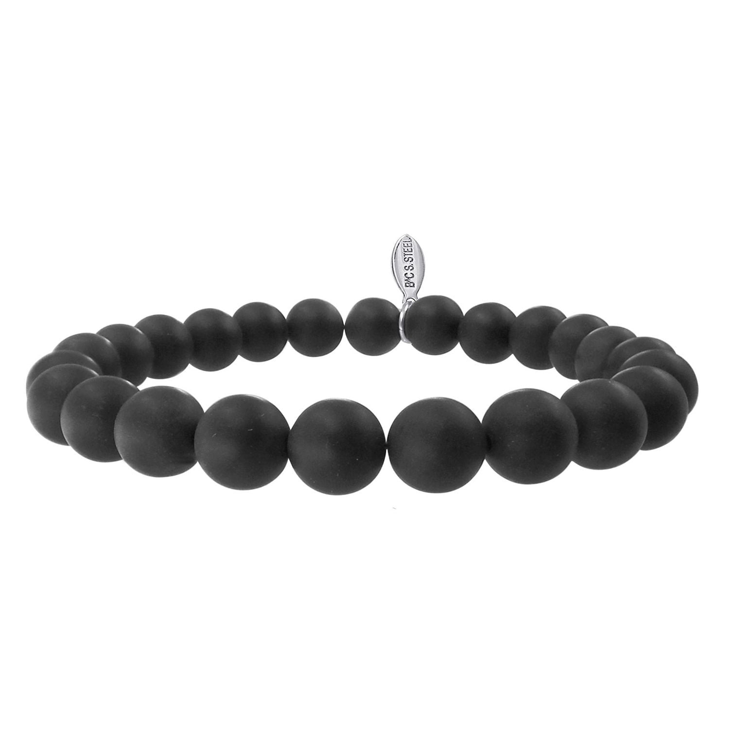 Luxury Designs Tiger Eye & Onyx Men’s stretch bracelets and Duo necklace set