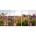 thumbnail image 2 of Amazing Summer Pasture with Flowers - Floral Canvas Art Print, 2 of 3