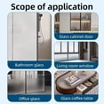 thumbnail image 2 of Uscallm Frosted Glass Paint Waterproof Coating For Windows And Doors Privacy Protection Film DIY Glass Frosting Spray Kit With Brush For Bathroom Shower Enclosure Kitchen Glass, 2 of 2