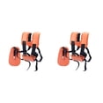 thumbnail image 4 of kurtrusly Double Shoulder Strap Simple Professional Strimmer Part Adjustable Nylon Fixing Belt Padded Lawn Mower Harness Orange 2Set, 4 of 6
