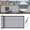 thumbnail image 2 of MesaSe Balcony Privacy Screen 95% Shading UV-Resistant Fence Screen Heat Resistant Outdoor Privacy Screen with Rope Protection, 2 of 6