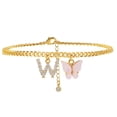 thumbnail image 1 of Product Classification Anklet Product Title Jewelry Initial Anklet Foot Female Anklet Letters For Women Anklet, 1 of 1