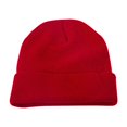thumbnail image 2 of Bérets à Moins de 5 $ Rouge Unisexe Bonnet Tricoté Automne et Hiver Couple Simple Bonnet à Enfiler, 2 of 8