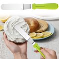 thumbnail image 2 of XIPYYKM 1 Pce Spatule à Glaçage Inclinée, Spatule Décalée en Acier Inoxydable, Spatule à Gâteau Lame de 10 Pouces, 2 of 9