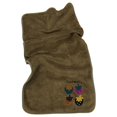 thumbnail image 1 of Serviette en Coton Fraise Coraux Polaire Absorbante Marron, 1 of 4