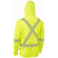 thumbnail image 3 of Forcefield Hooded Long Sleeve Ultrasoft Technical Tee, 3 of 3