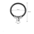thumbnail image 3 of Yhmxh Portable -theft Ring Steel Cable Lock Lock Bike Road Bike Thick Steel Cable Lock, 3 of 4