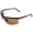 Brown, variant on Men's Cool Fashion Police Metal Frame Polarized Sunglasses Driving Glasses